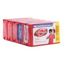 LIFEBUOY TOTAL GERM PROTECTION SOAP (4+1 FREE)