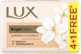 LUX BRIGHT GLOW JASMINE 100GX5 (BUY 4+1 FREE)