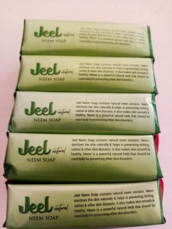 JEEL NATURAL NEEM SOAP MEGA PACK (BUY 4 GET 1 FREE)